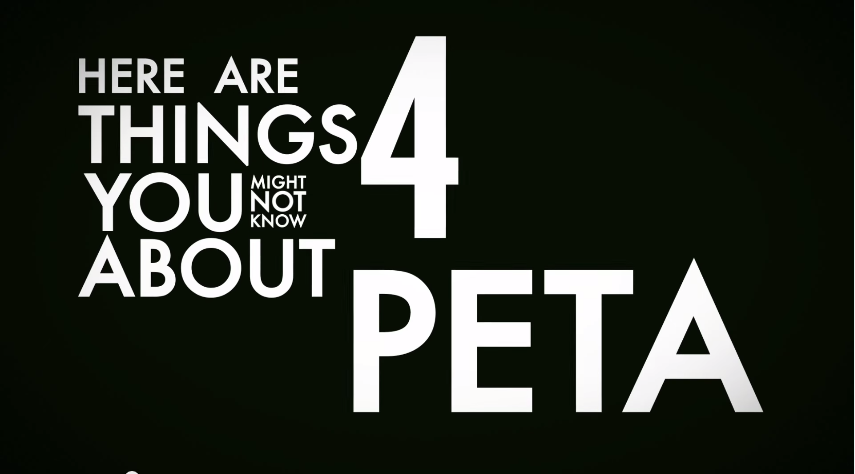 4 Things You Might Not Know About PETA video - PETA Kills Animals